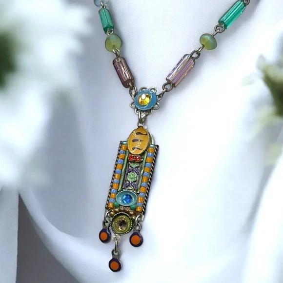 🌺Adaya Mosaic Necklace - Picture 13 of 13